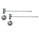 Lavatory Supply Kit - Mini Lever Handle with 1/4 Turn Ball Valve (MT521-NL) - Angle, No Trap